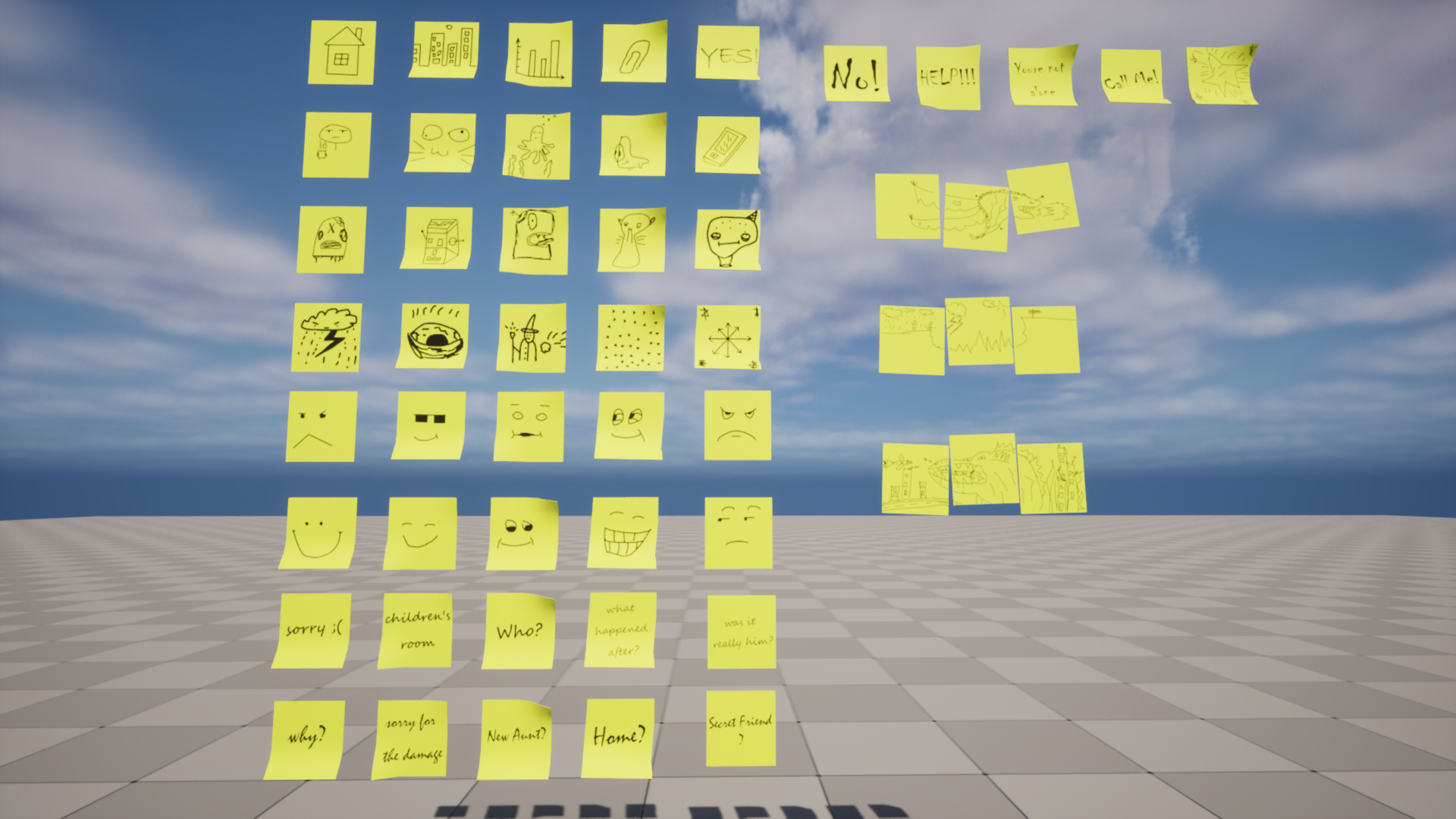 Game Note Model Sticky Notes | Fab