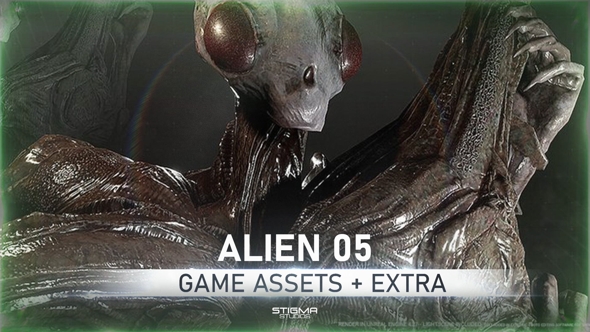 Alien 05 - Game Assets + Extra | STIGMA STUDIOS | Fab