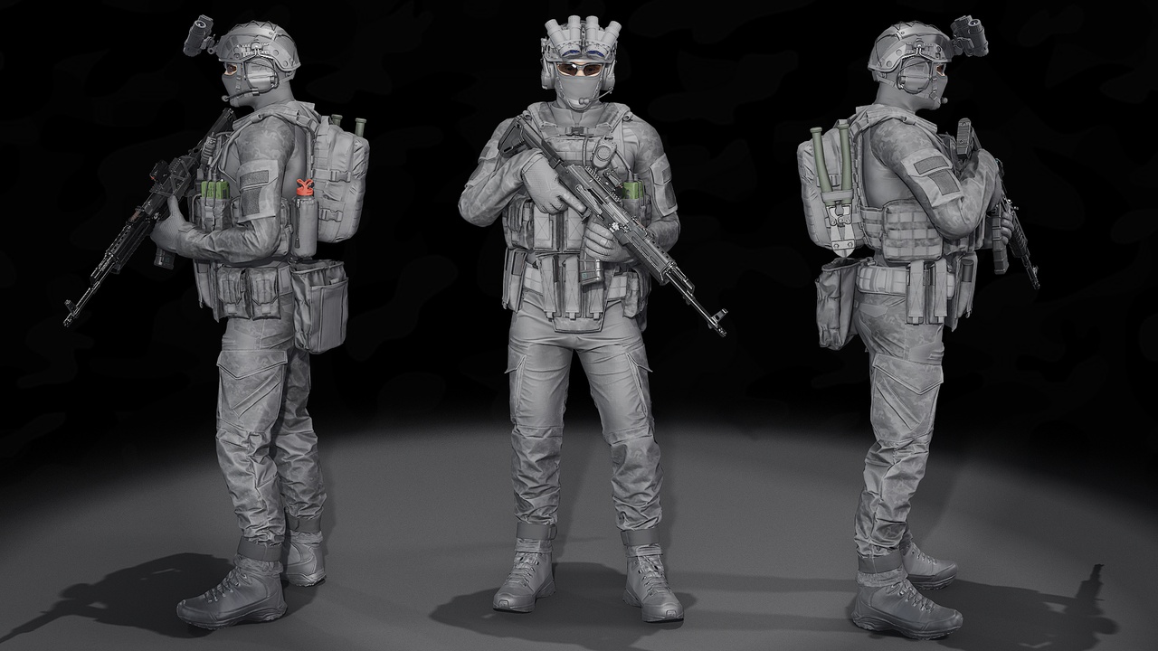 Modular soldier Tactical | Fab