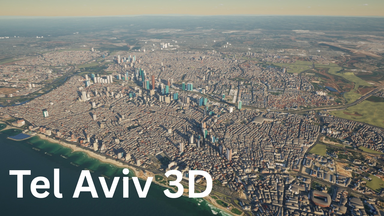 Media 1 for listing Tel Aviv 3D City Model