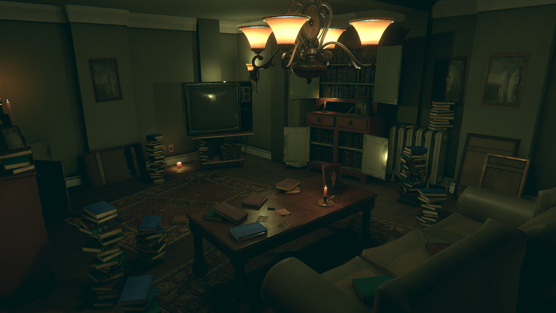Horror Living Room - HDRP - Unity Edition | Fab