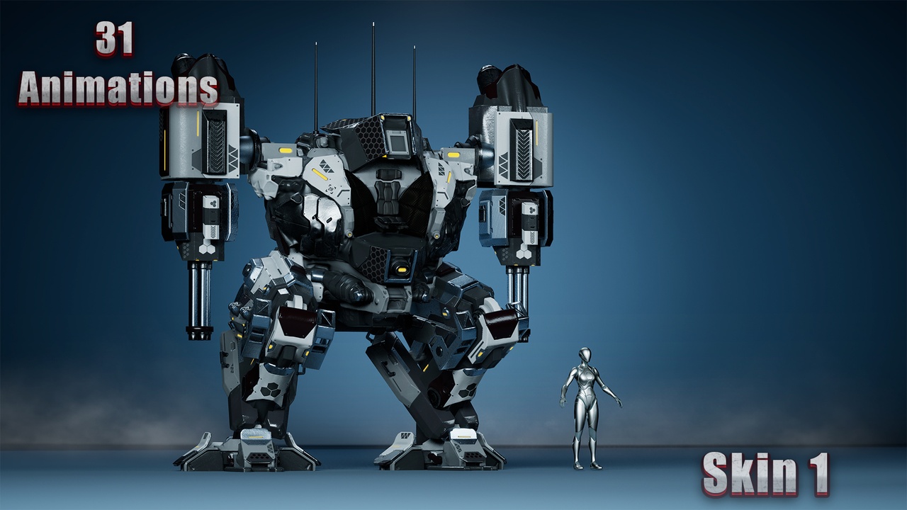 Media 1 for listing Sci-Fi Mecha - 04