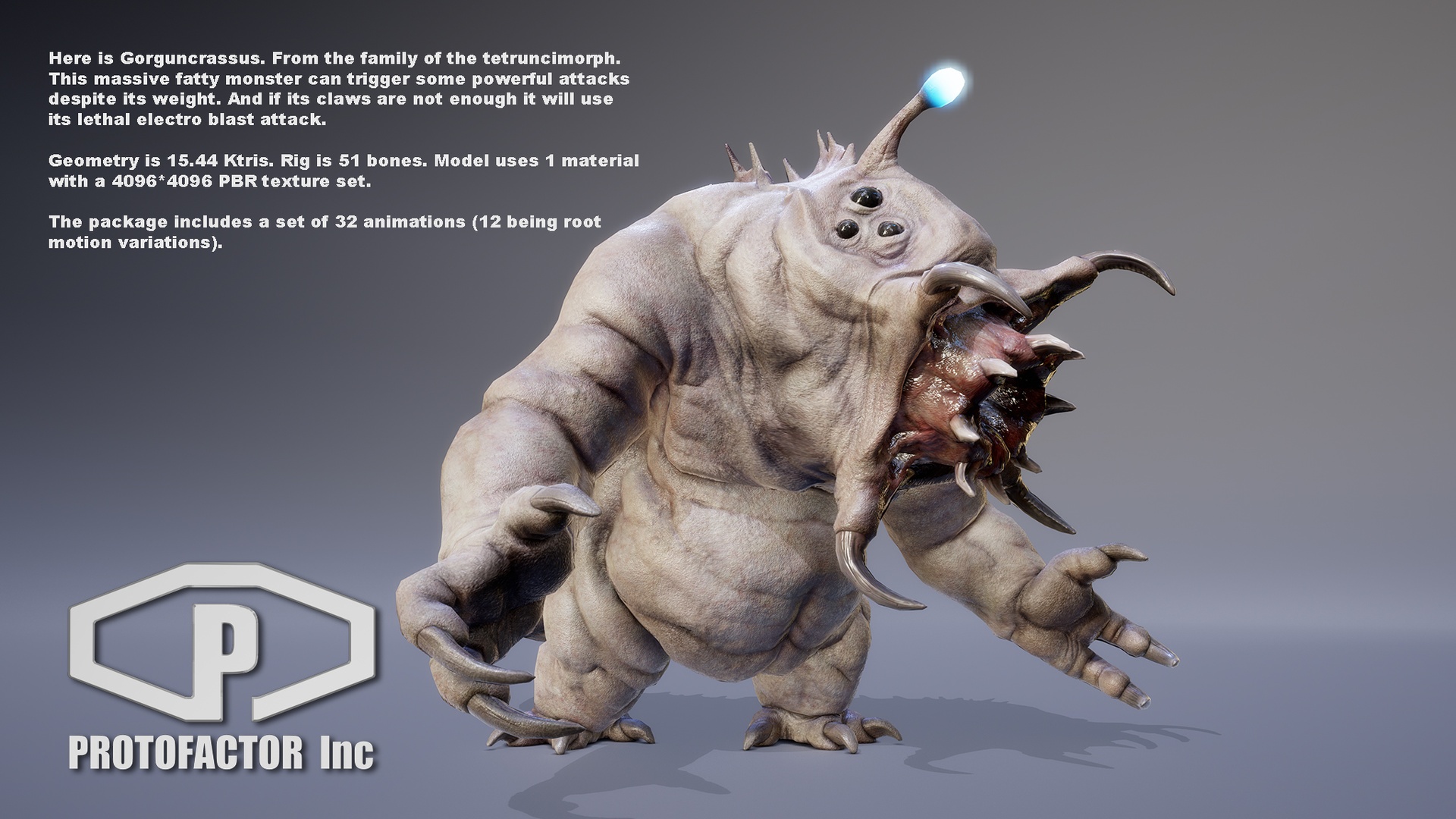 Media 1 for listing MONSTER: GORGUNCRASSUS