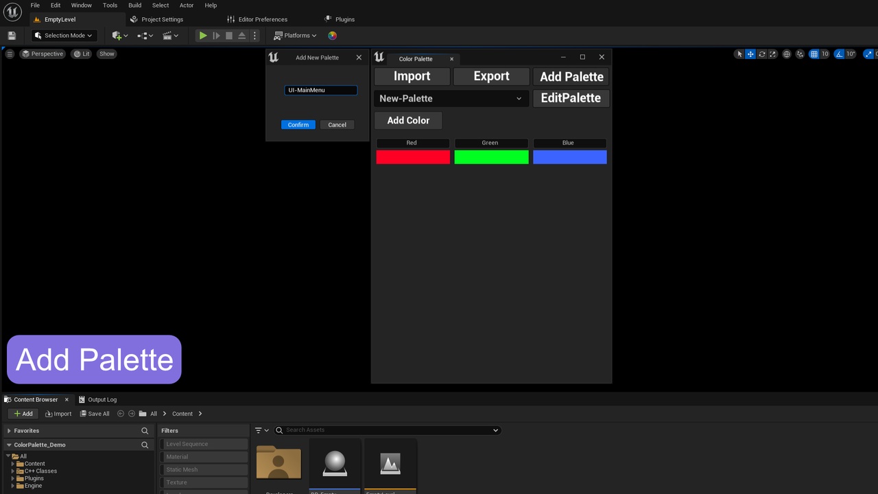 Media 1 for listing Color Palette