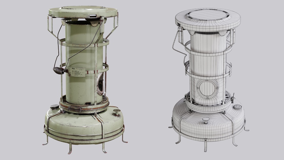 Aladdin Blue Flame Heater | Fab