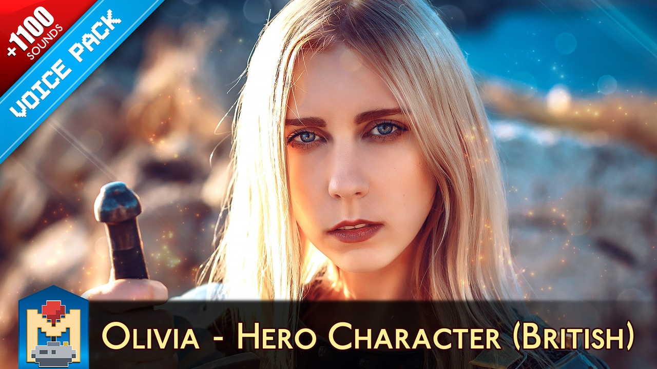 Media 1 for listing Olivia - British Hero Character Voice Pack