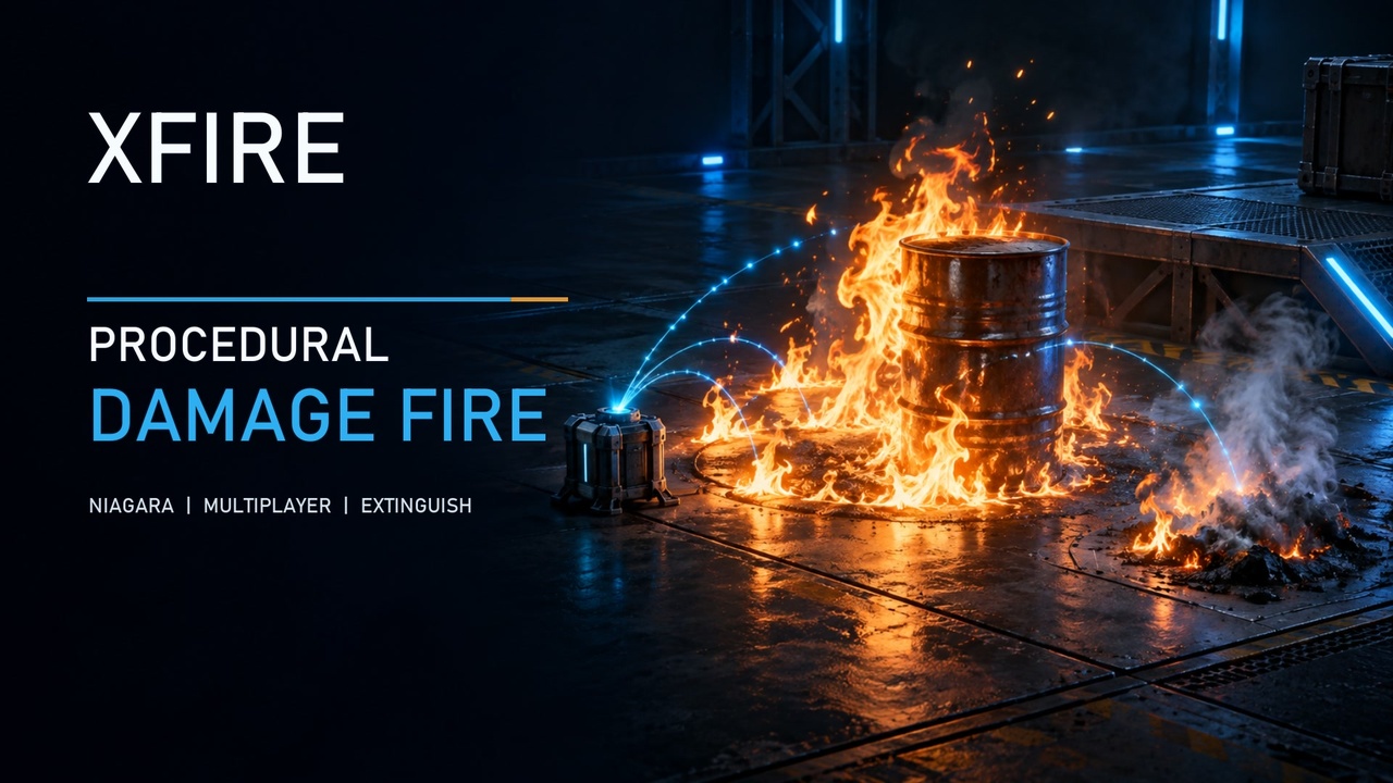 Media 1 for listing XFire - fire spawning system (with damage)!