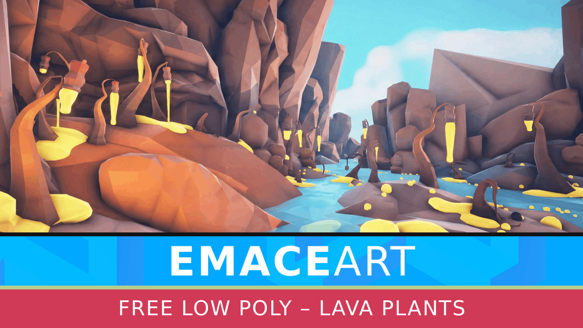 Low Poly Magma Rocks Free Low Poly – Lava Plants | Fab