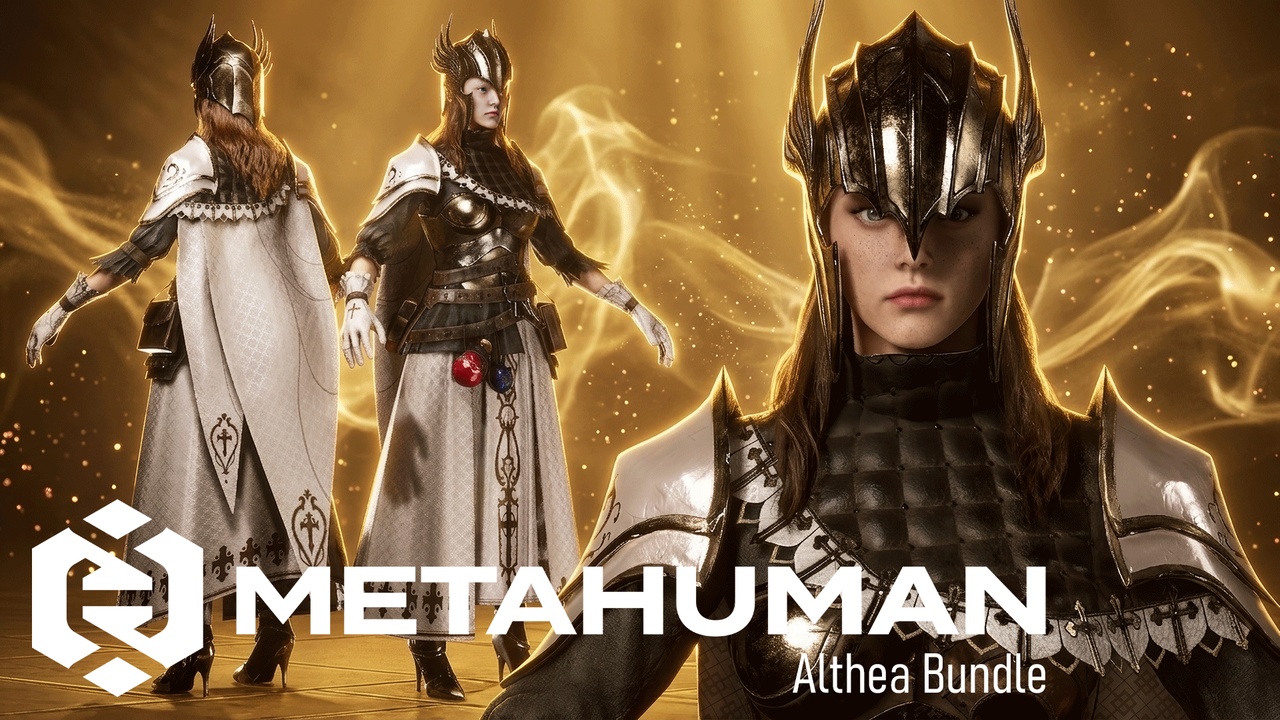 Media 1 for listing MHC: Althea Bundle | MetaHuman