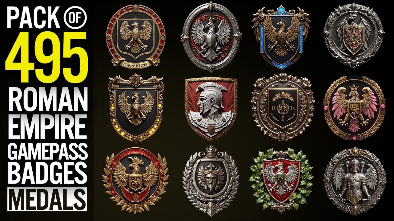 Media 1 for listing Vol 8. 495 Ancient Rome Achievements, Badges, Signs, Rewards, Emblems, Trophies