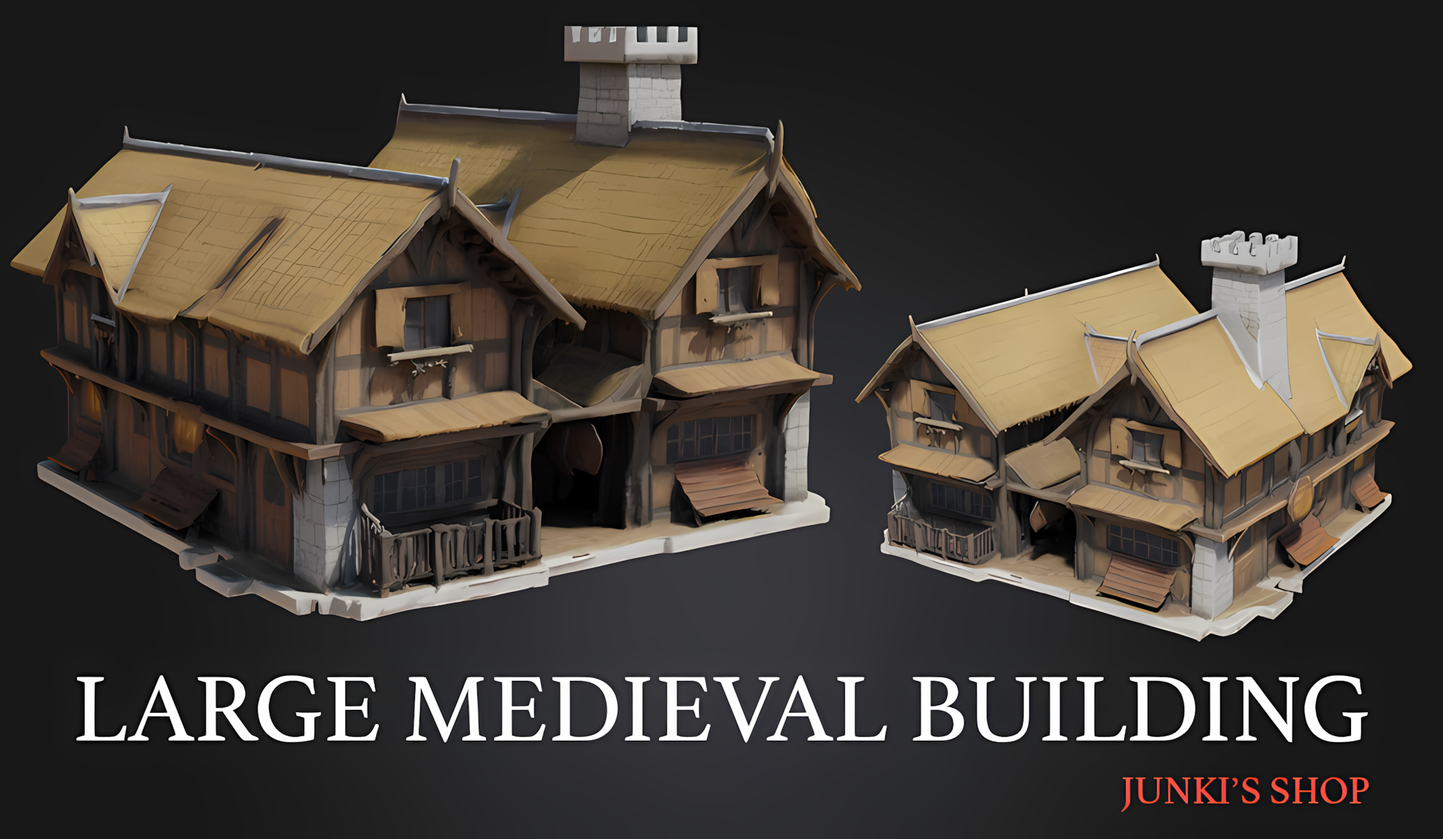 Large Medieval Building | Fab