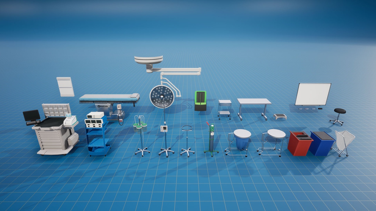 Media 1 for listing Medical Props Pack 1