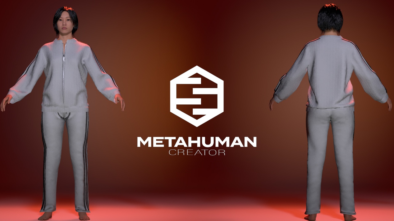 Media 1 for listing Track Suit Metahuman Wardrobe cloth