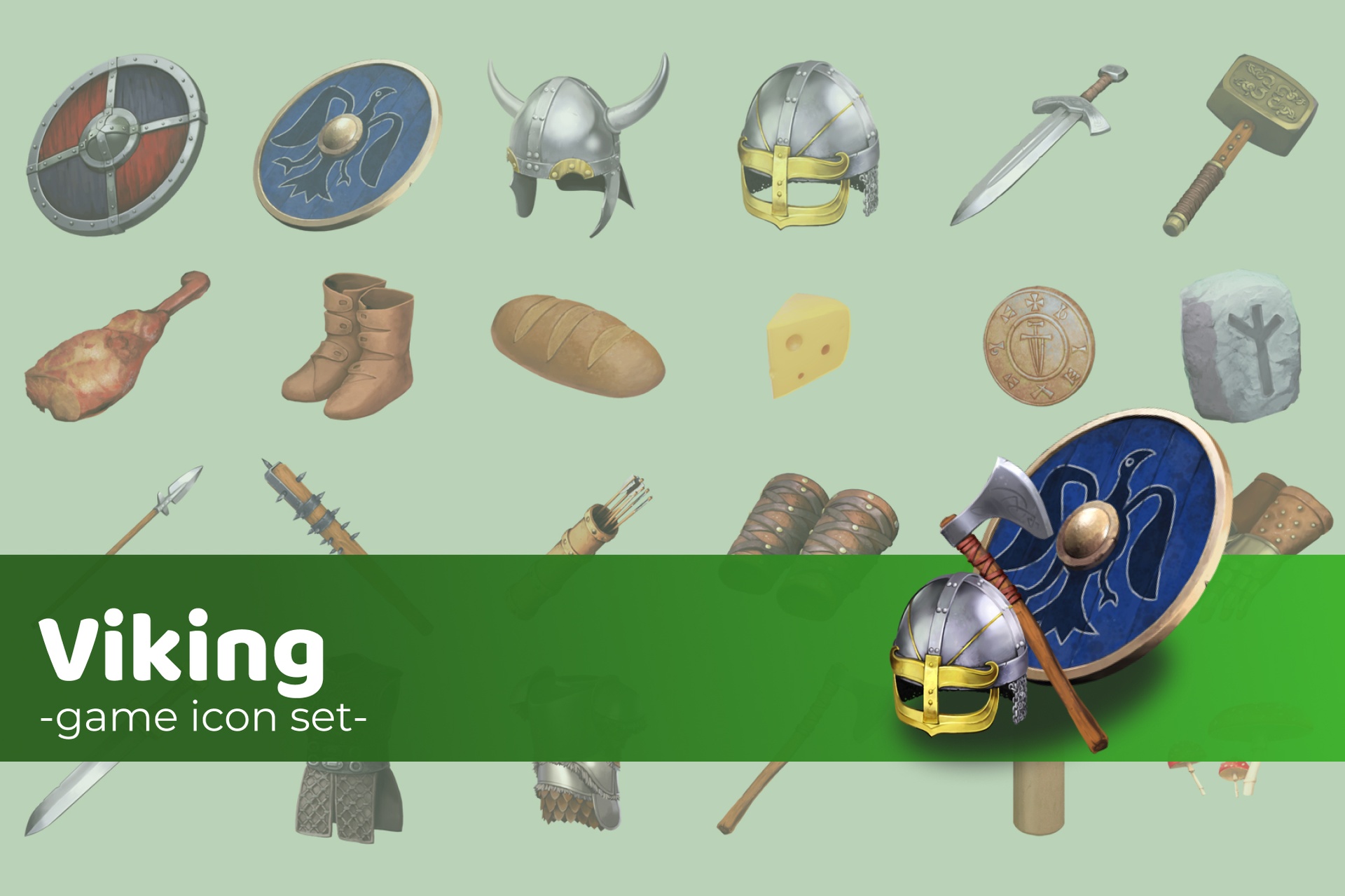 Media 1 for listing Viking Icons