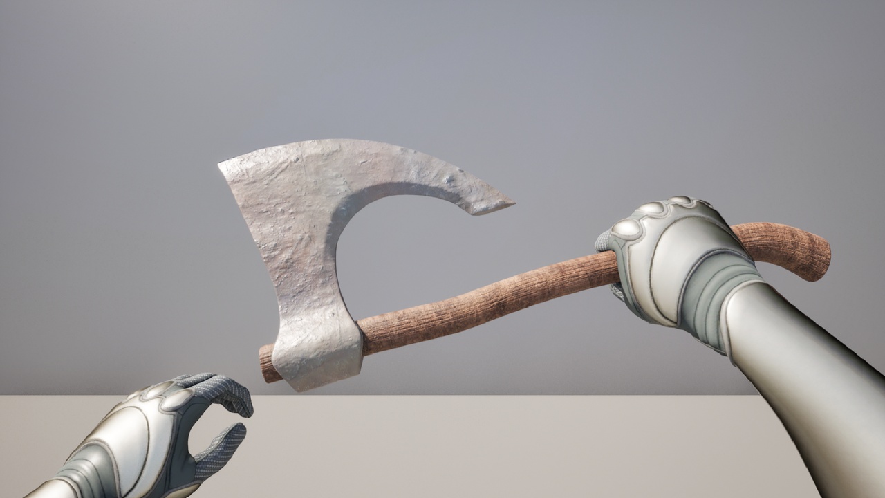Viking Axe Animated FPS Pack 제품 등록을 위한 미디어 1개