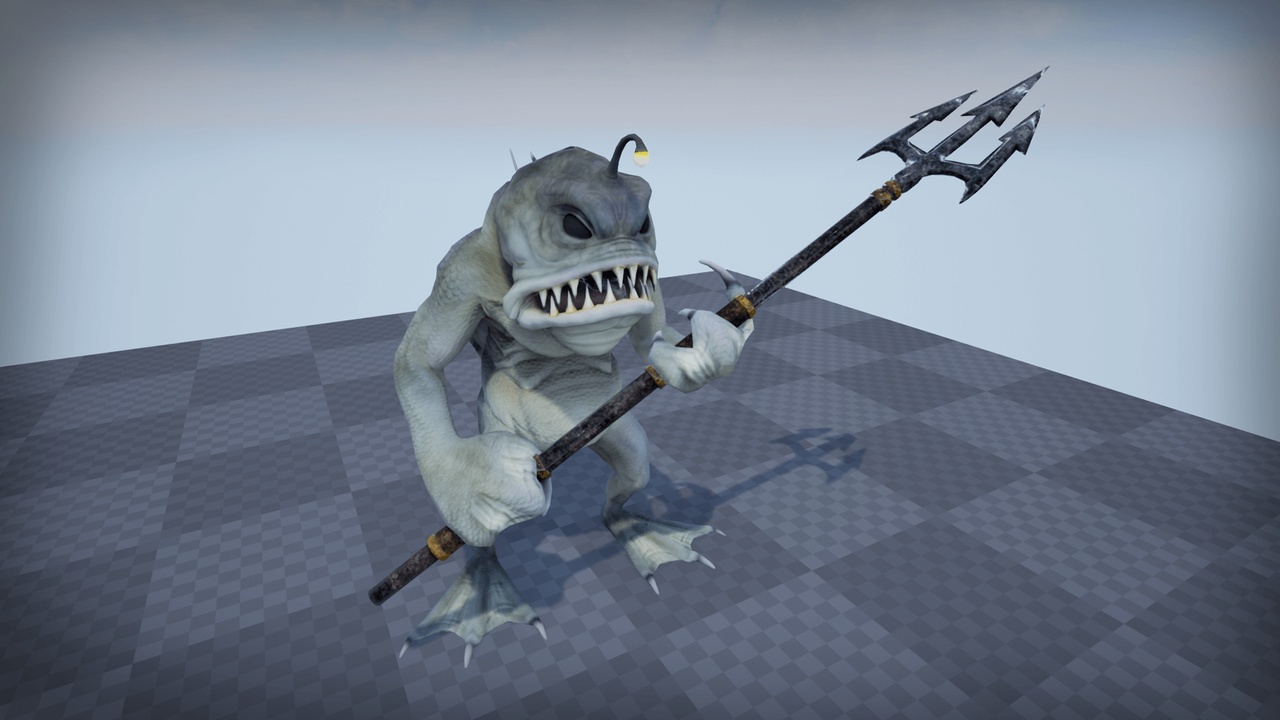 Media 1 for listing Fantasy Werecreatures: Weranglerfish