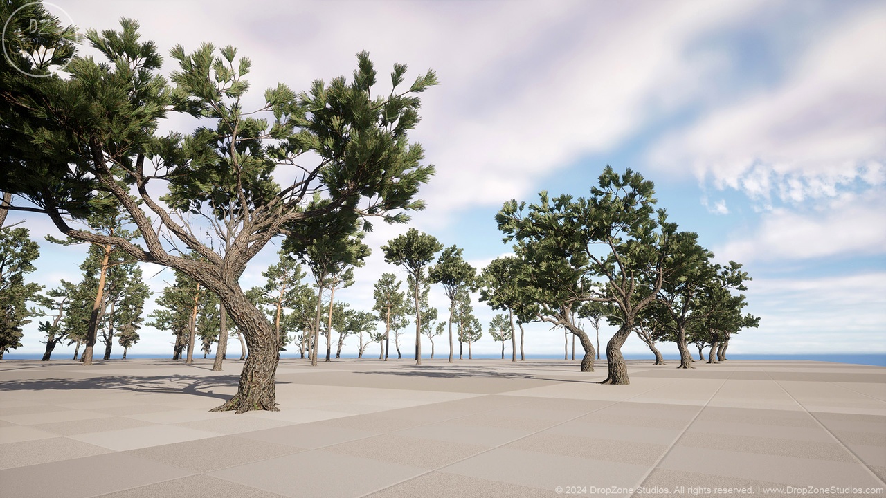 Media 1 for listing DZ Trees - Low Poly Conifers