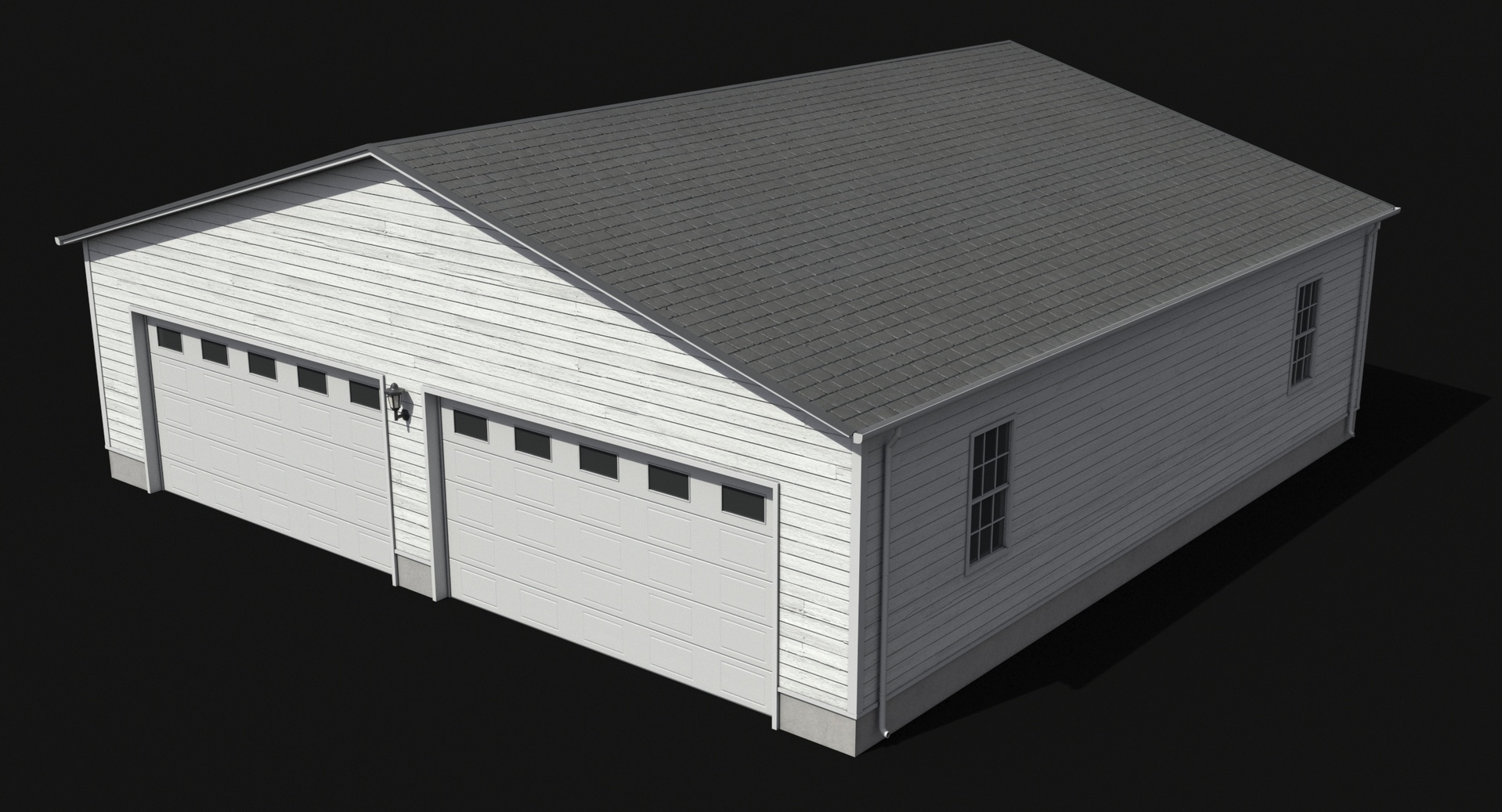 Media 1 for listing Residential House Garage 2 PBR Low Poly
