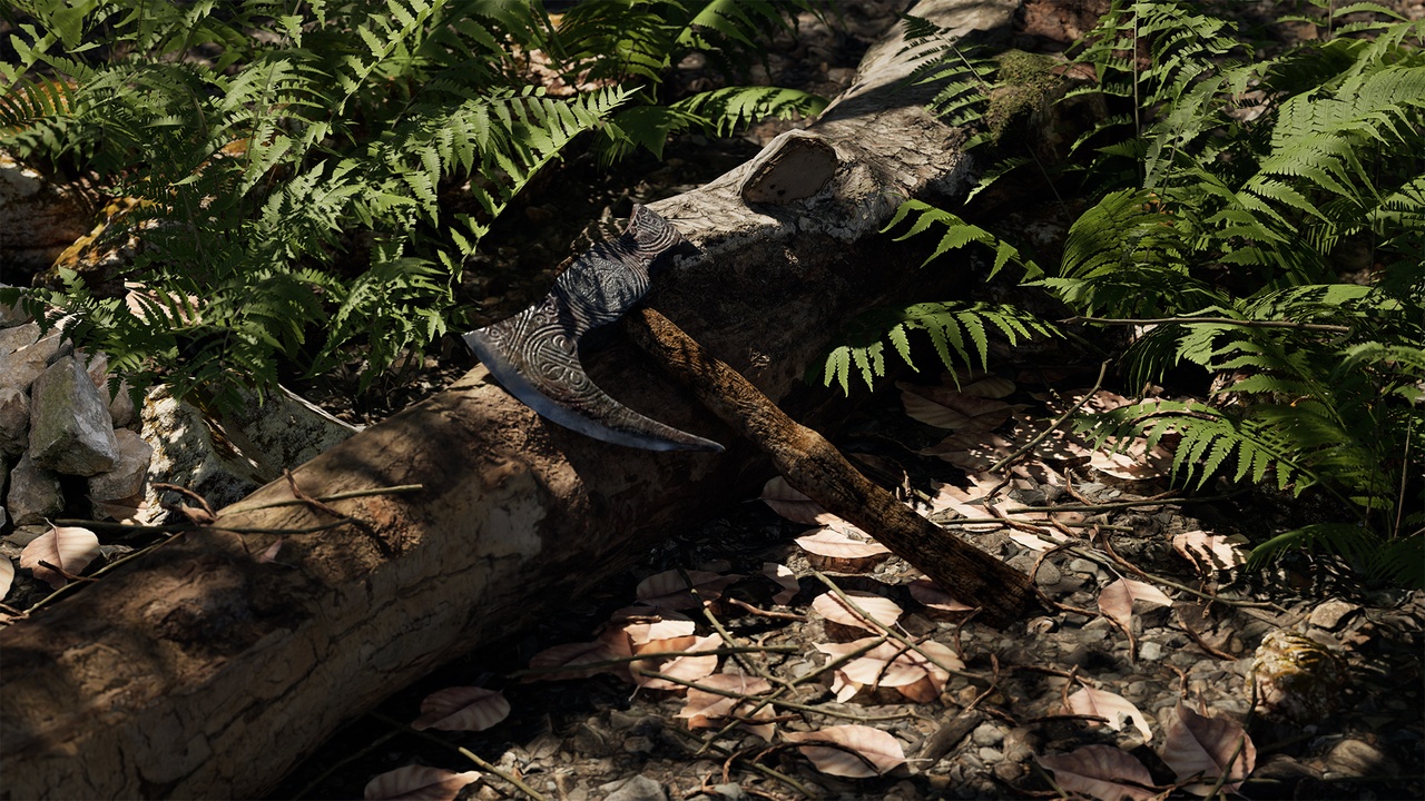 Media 1 for listing Game Ready Axe - Low Poly, Optimized for Games