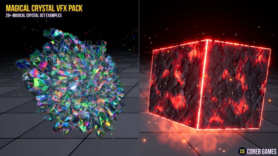 Magical Crystal VFX Pack | Fab