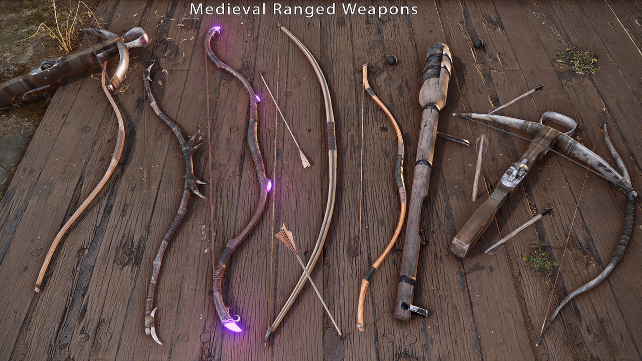 商品 Medieval Ranged Weapons 的媒体 1