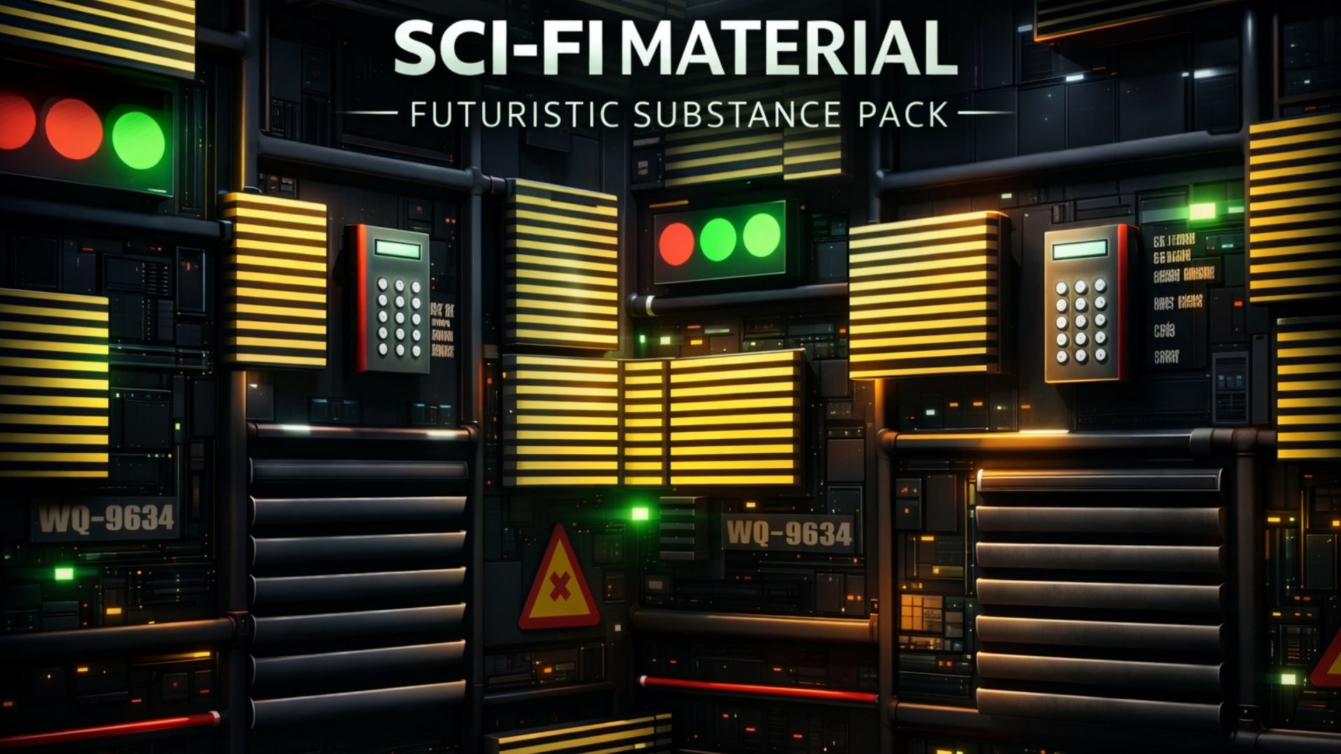 SCI-FI Material Pack | Fab