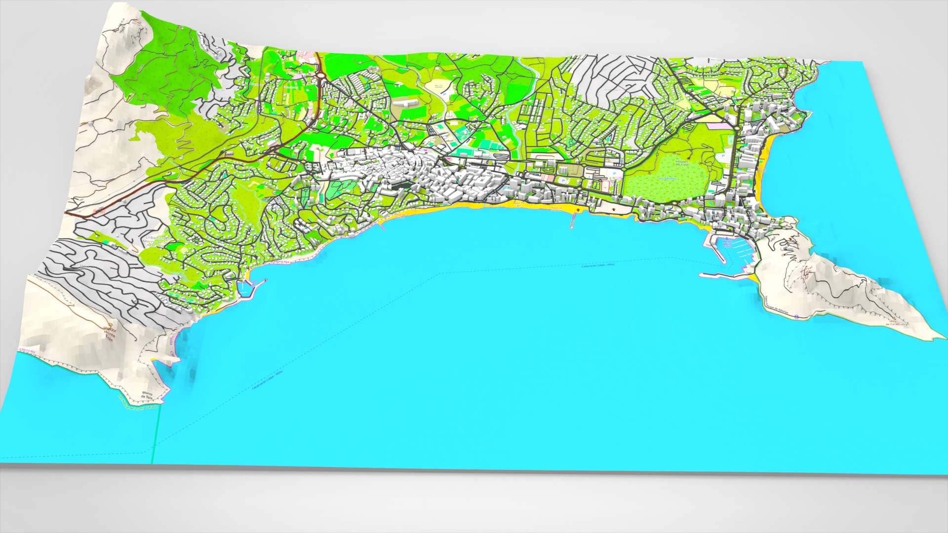 Media 1 for listing Cityscape Calp Alicante Spain