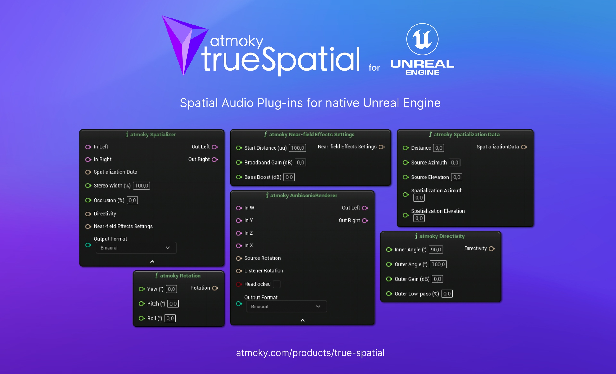 Media 1 for listing trueSpatial for Unreal Engine
