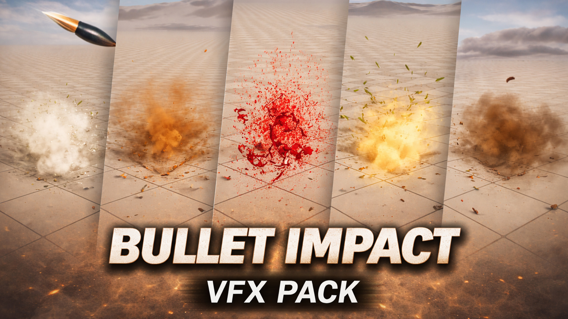 Bullet Impact VFX | Fab