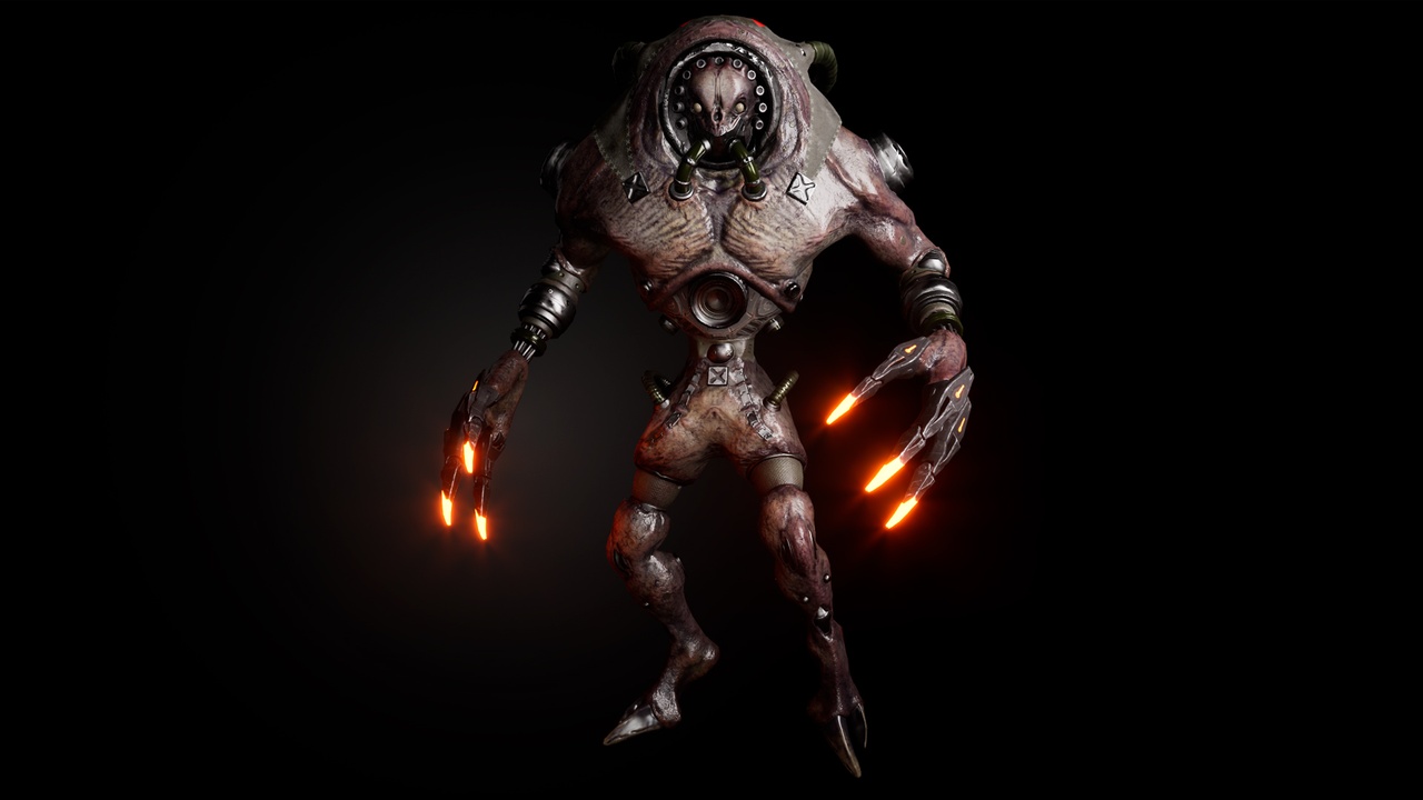 出品Cyber Demons Pack Rigged to Epic skeleton and Animatedのメディア1