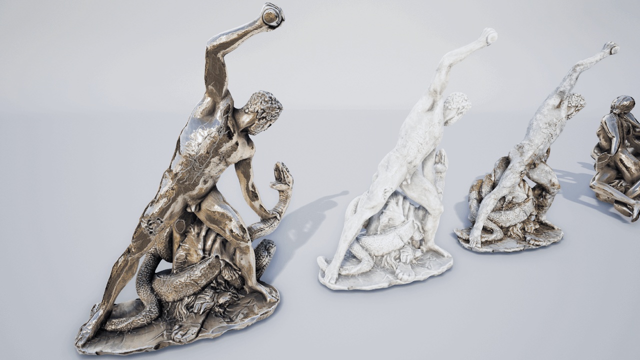 Media 1 for listing Sculptures Pack Vol. 1