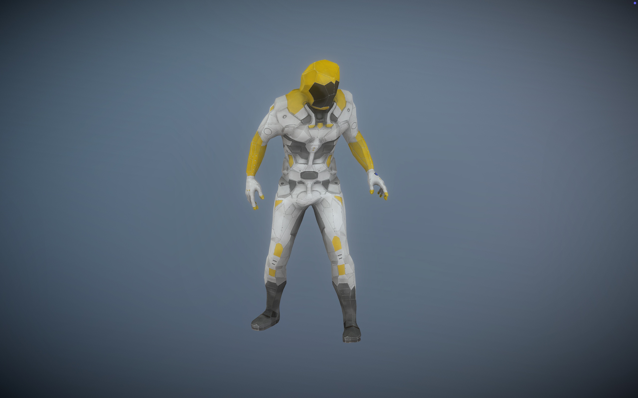 Media 1 for listing Sci-Fi Character: Scientist Hazmat