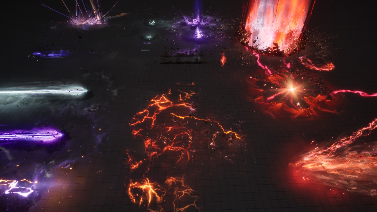 Media 1 for listing V1 - Combat VFX [Top-Down]