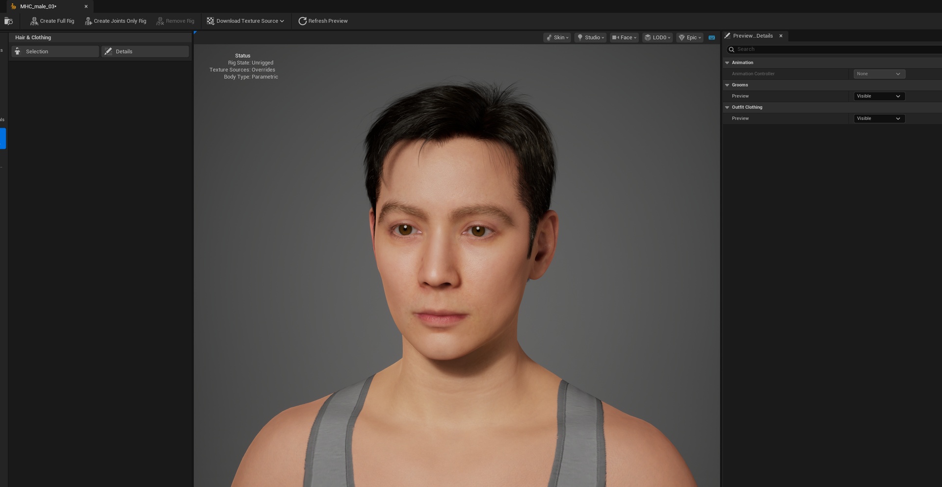 Media 1 for listing Realistic Asian male characters
