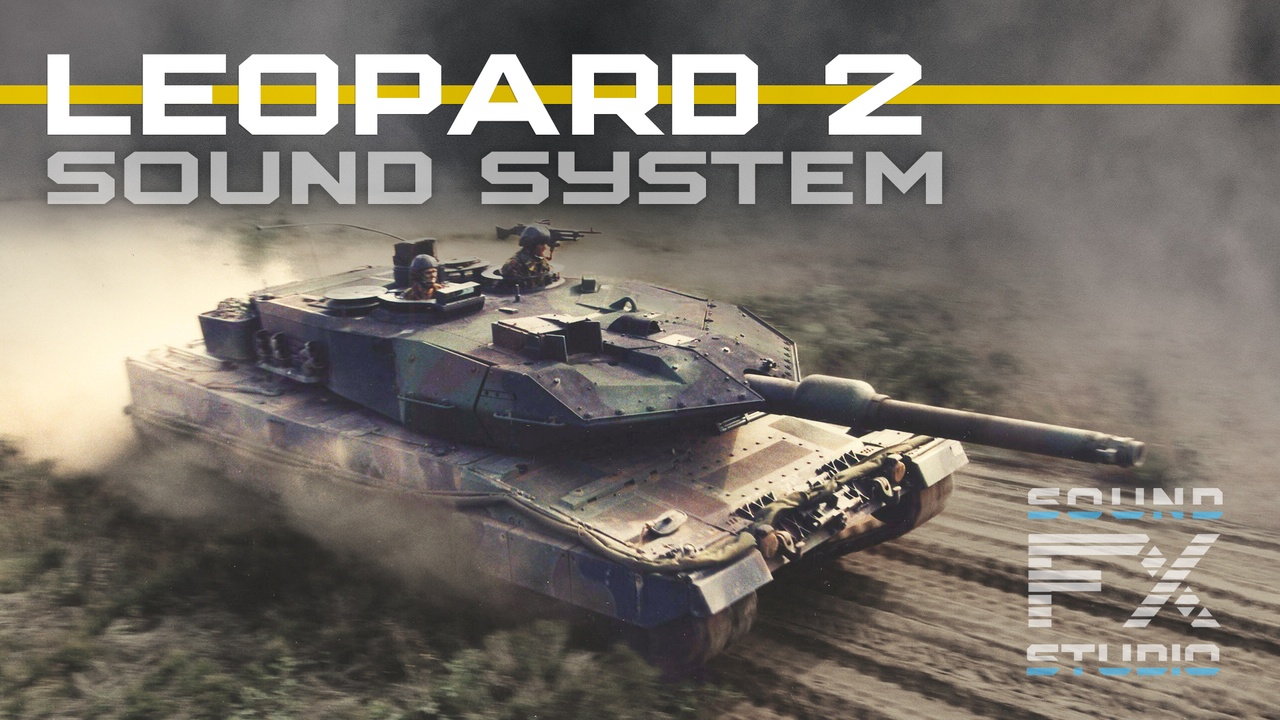 Media 1 for listing Battle Tank - 3 : Sound System for Leopard 2