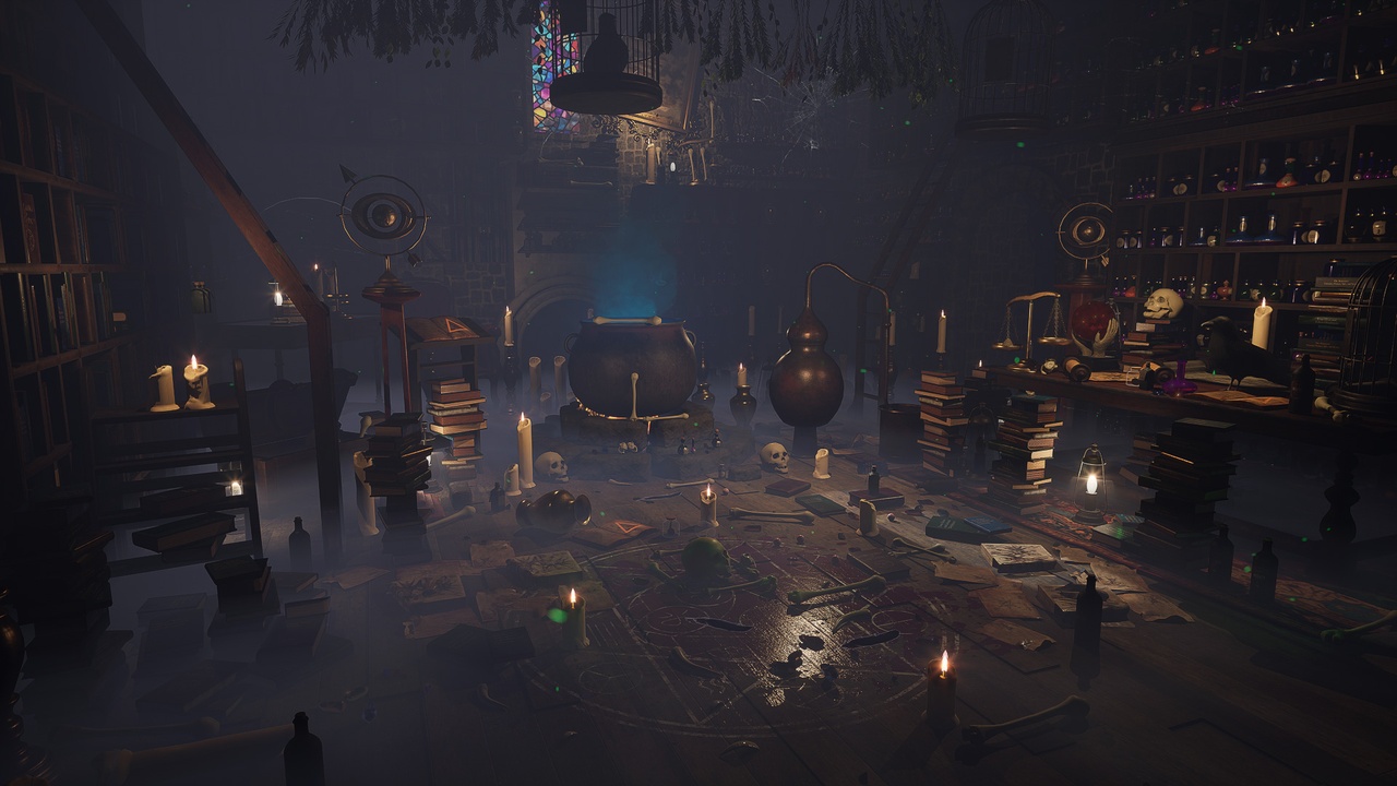 The Alchemist's lair 제품 등록을 위한 미디어 1개