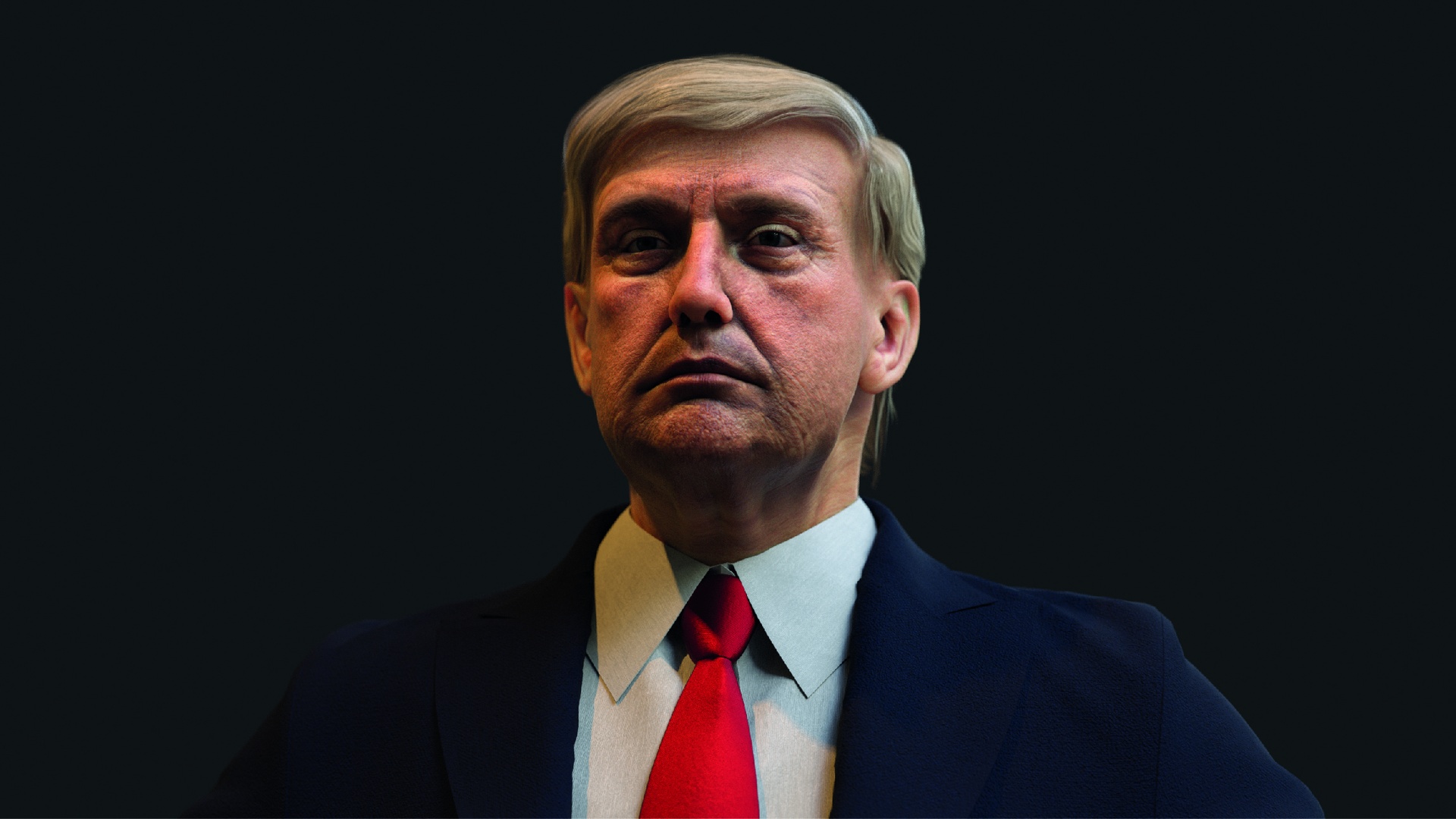 Media 1 for listing Donald Trump - Realistic Full Body Rigged & Animated
