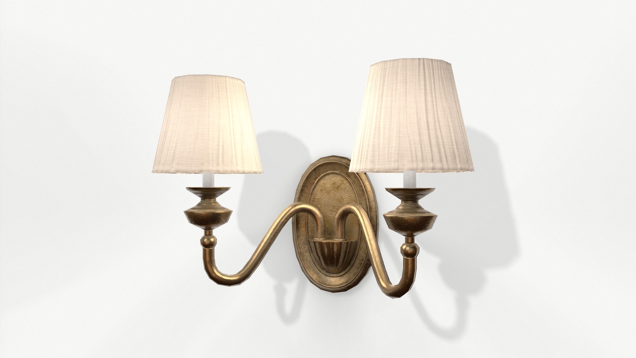 Media 1 for listing Wall lamp Cranberry