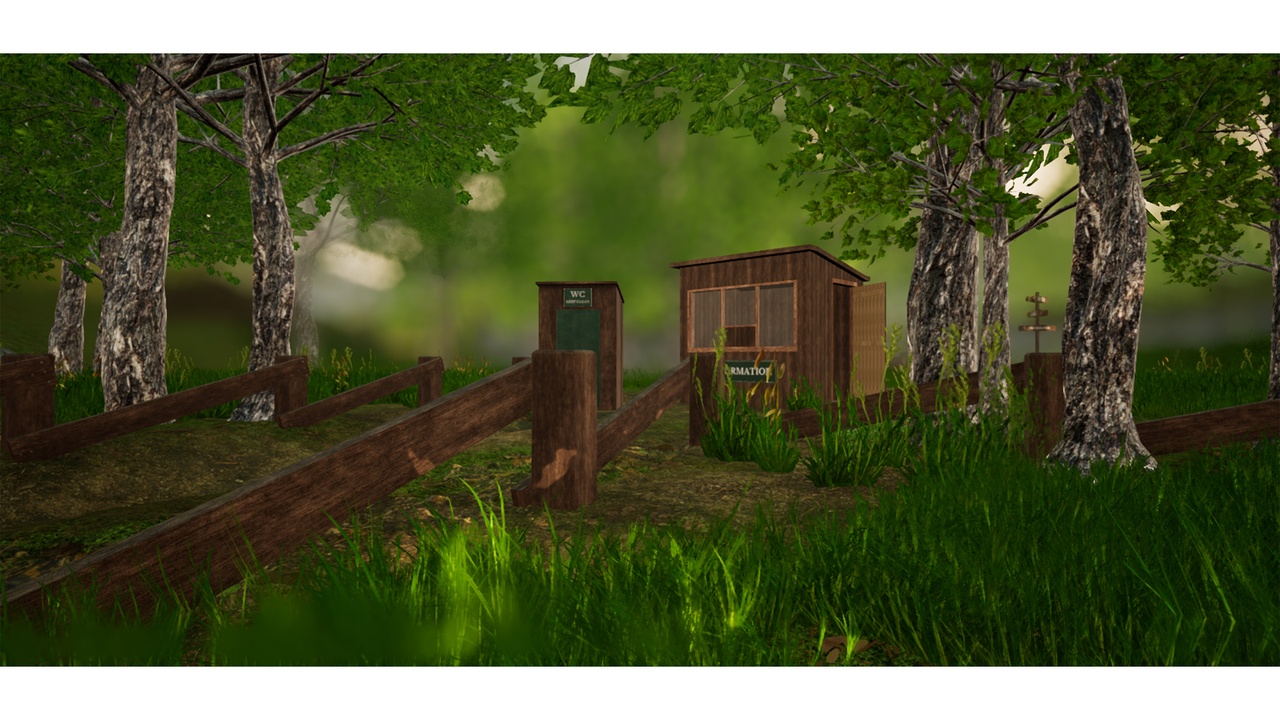 Media 1 for listing Stylized Forest Park Props Pack Vol.1