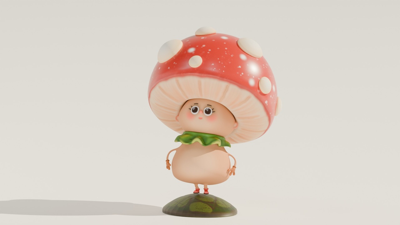 Media 1 for listing Mushroom character