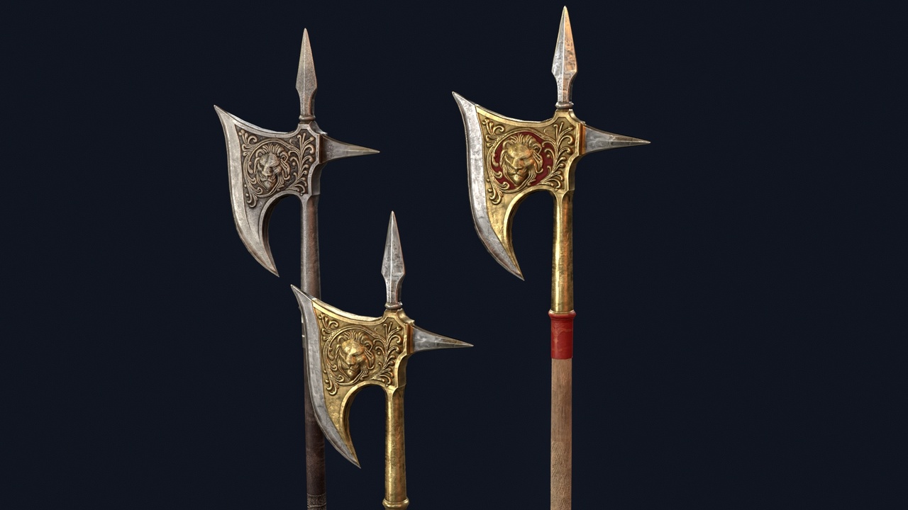 Media 1 for listing Lion Guard Halberd