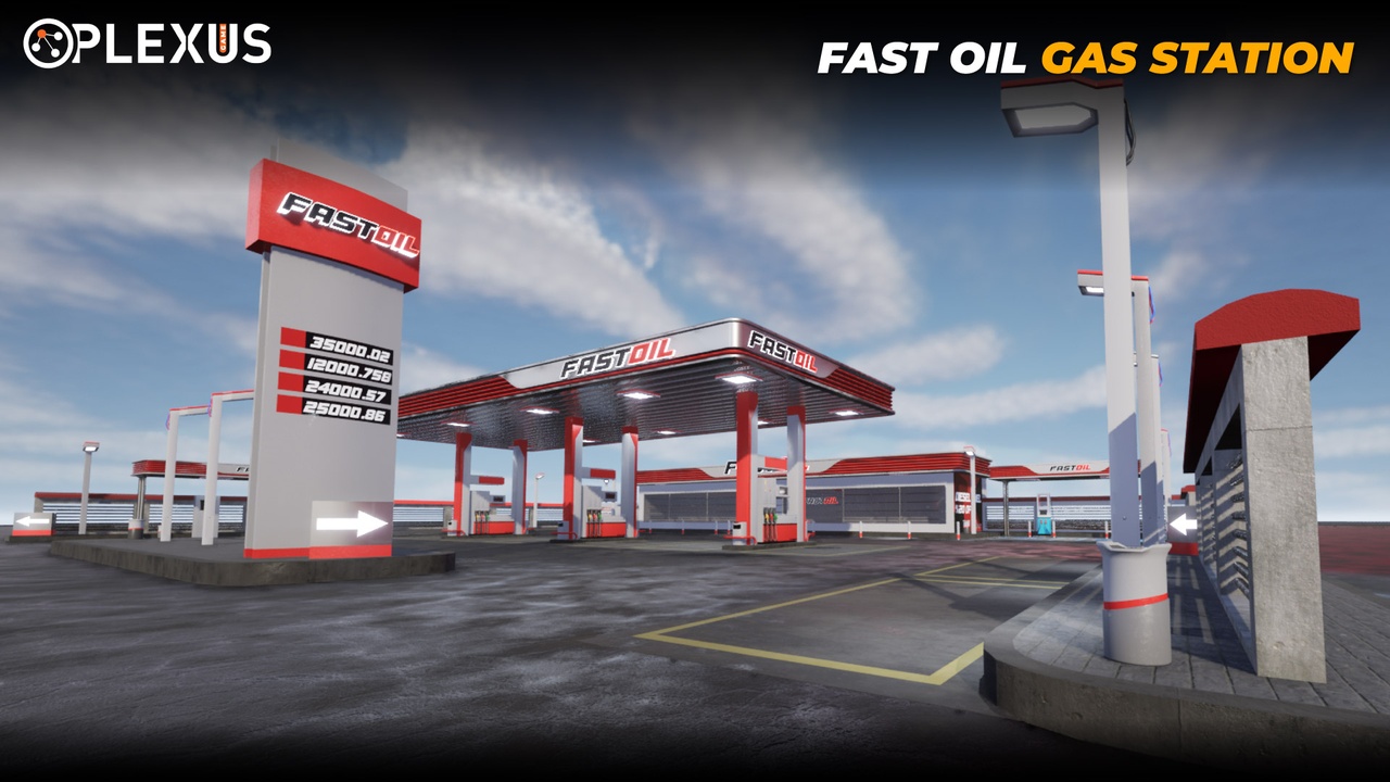 Gas Station Unreal Engine 제품 등록을 위한 미디어 1개
