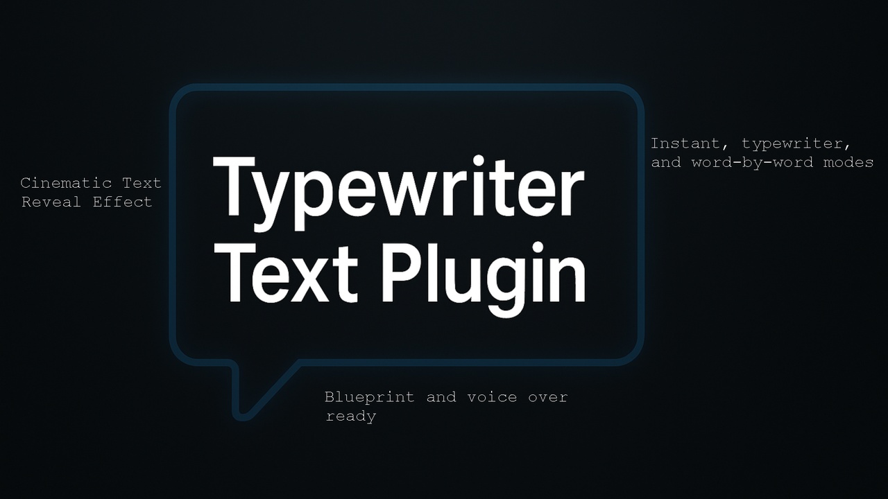 Typewriter Text Plugin | Fab
