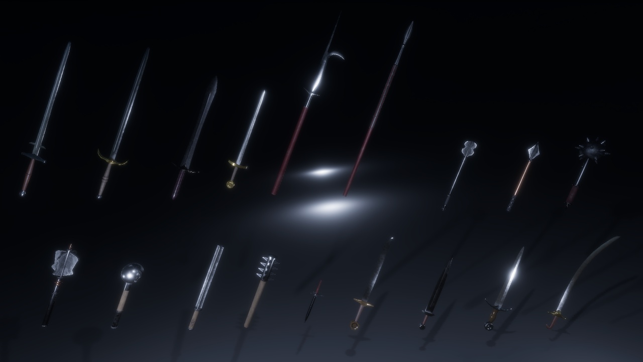 Media 1 for listing Medieval Swords & Melee Pack
