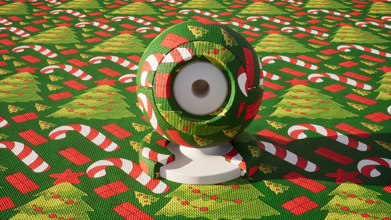 Media 1 for listing Christmas Fabric Material
