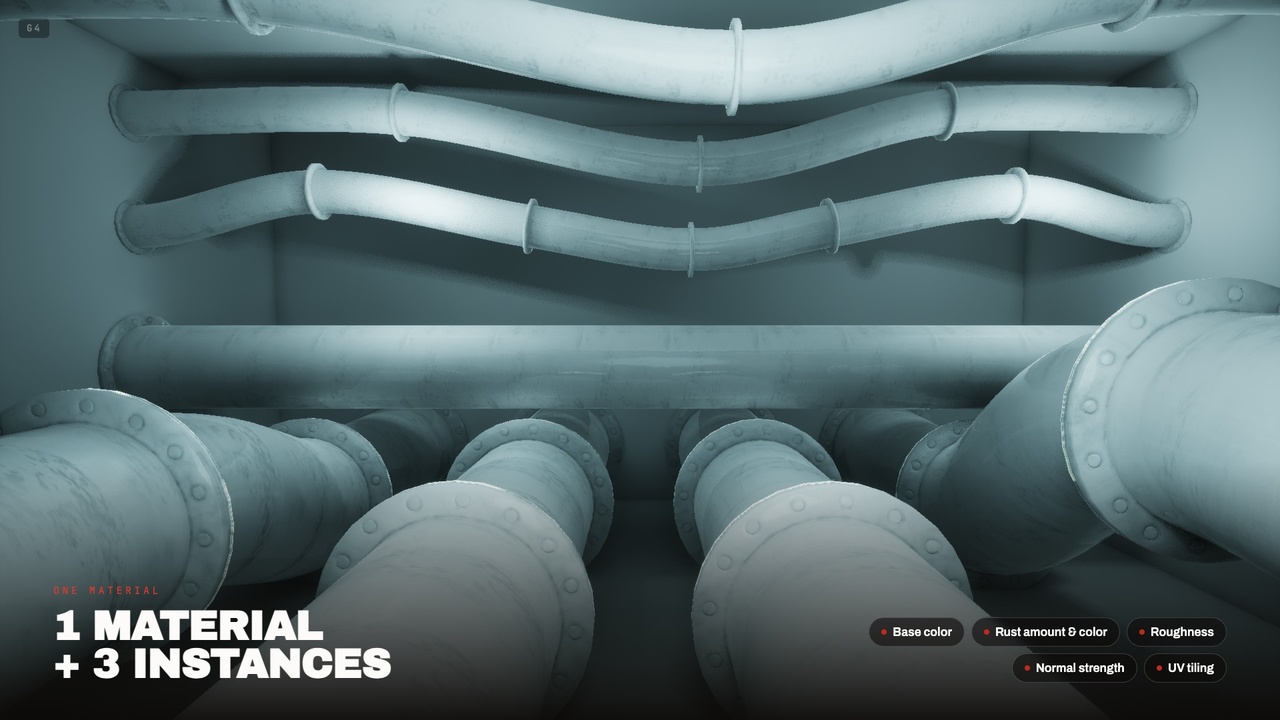 Media 1 for listing Simple Spline Pipes