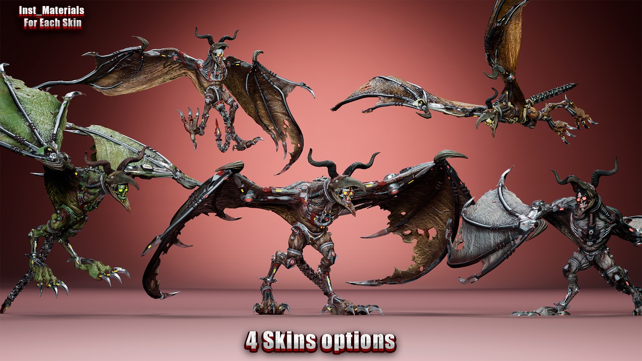 Media 1 for listing Cyborg Gargoyle