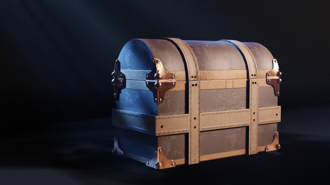 Media 1 for listing Leather Chest (Rigged)