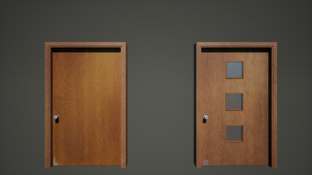 Media 1 for listing Horror Door Pack - 19 pieces
