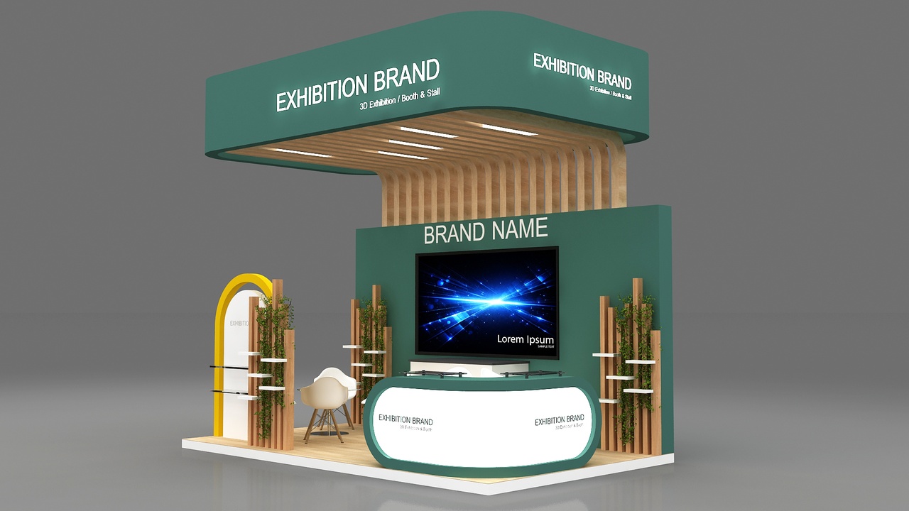 Media 1 for listing 3D stall booth exhibition
